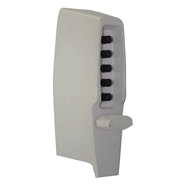 Dormakaba Combination Deadlatch, Adjustable 2-3/8-in to 2-3/4-in Backset, Satin Chrome 7104-26D-41 - main